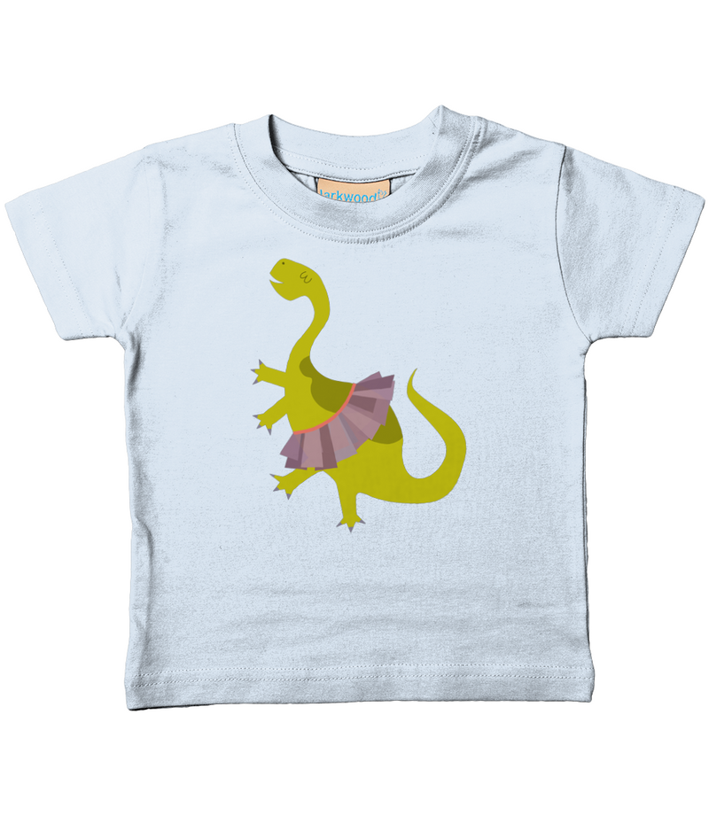 Green Lady Dinosaur T Shirt