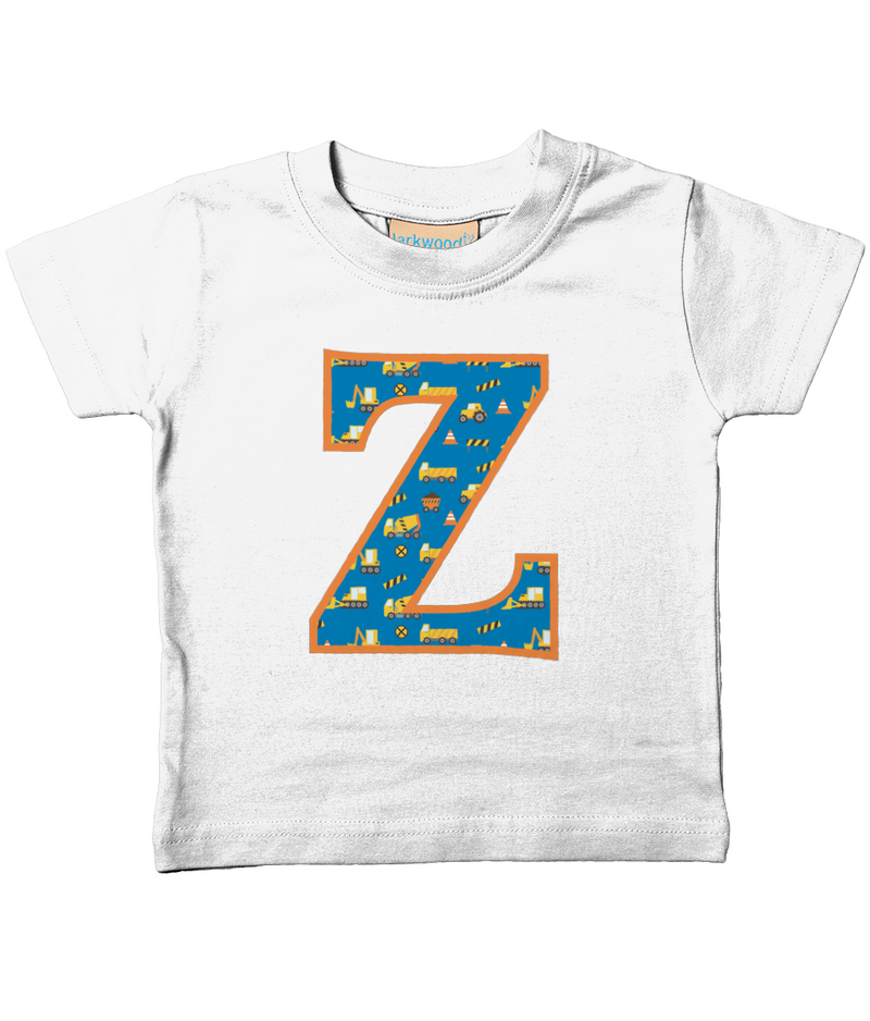 Blue Digger Letter Z T Shirt