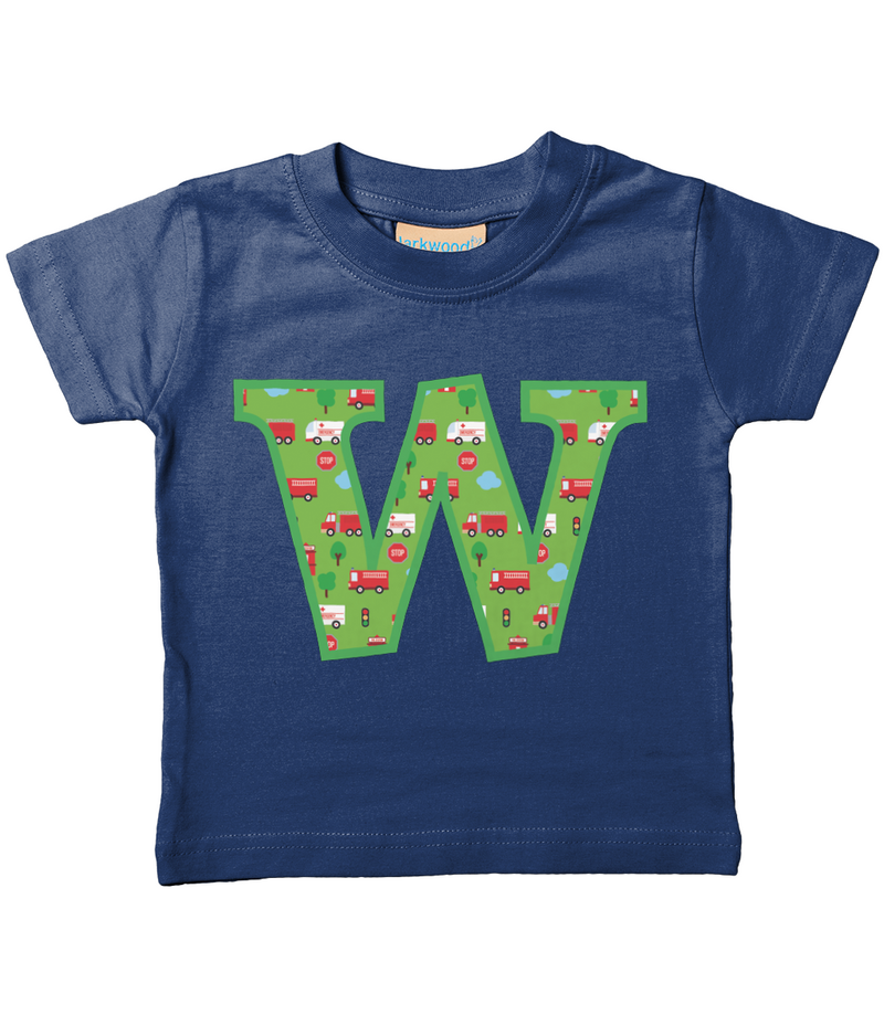 Traffic T-Shirt Letter W