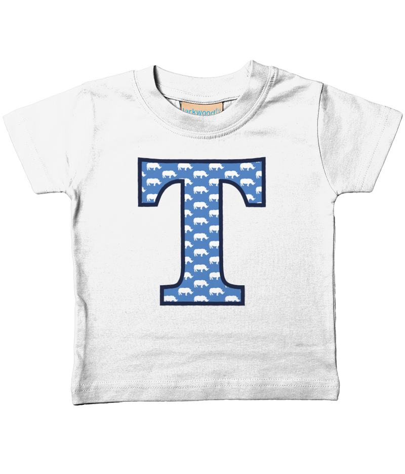 Blue Rhino Letter T T Shirt