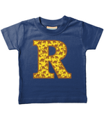 Yellow Dinosaur T-Shirt Letter R