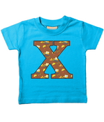 Brown Digger Letter X T Shirt