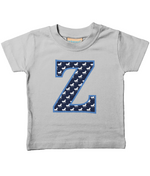 Blue Horse T-Shirt Letter Z