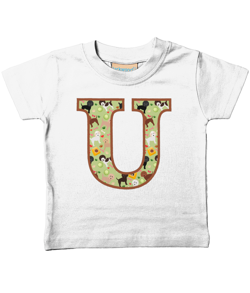 Doggy Playtime T-Shirt Letter U