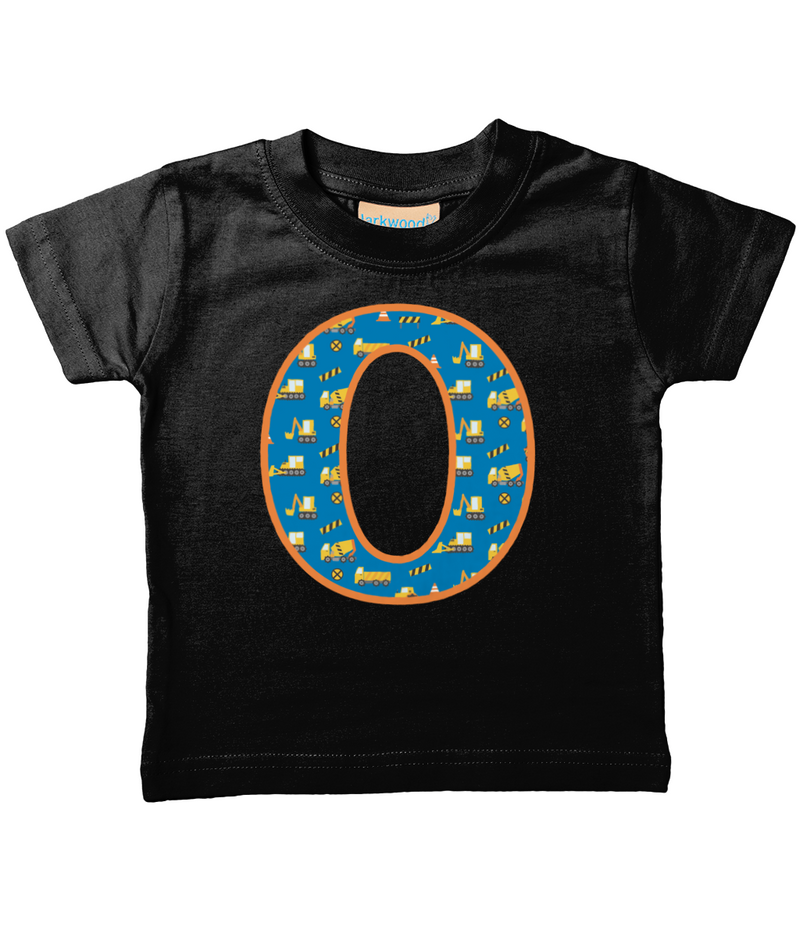 Blue Digger Letter O T Shirt