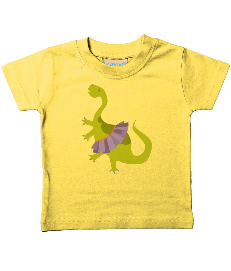 Green Lady Dinosaur T Shirt