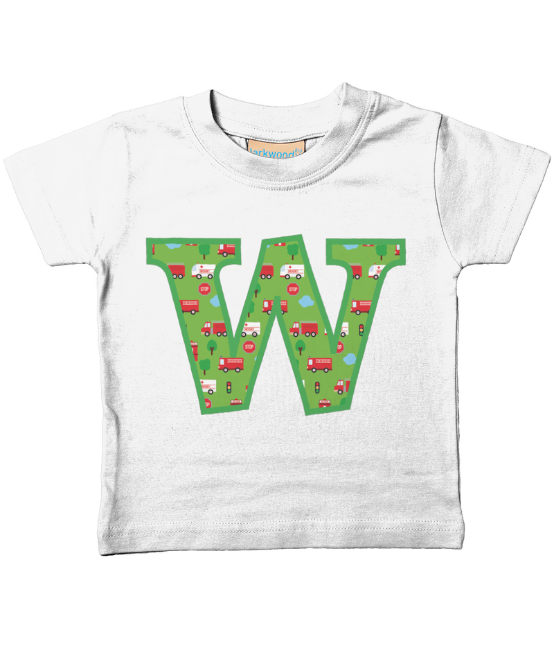 Traffic T-Shirt Letter W