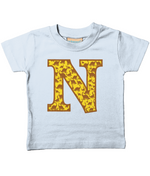 Yellow Dinosaur T-Shirt Letter N