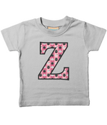 Pink Cats T-Shirt Letter Z