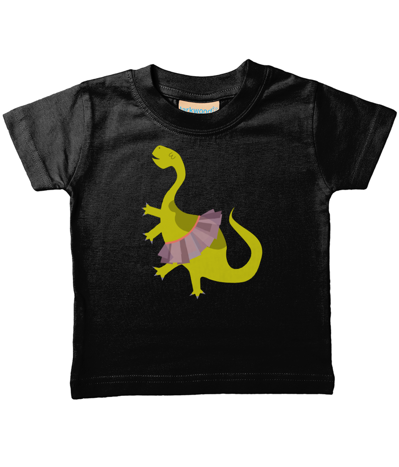 Green Lady Dinosaur T Shirt