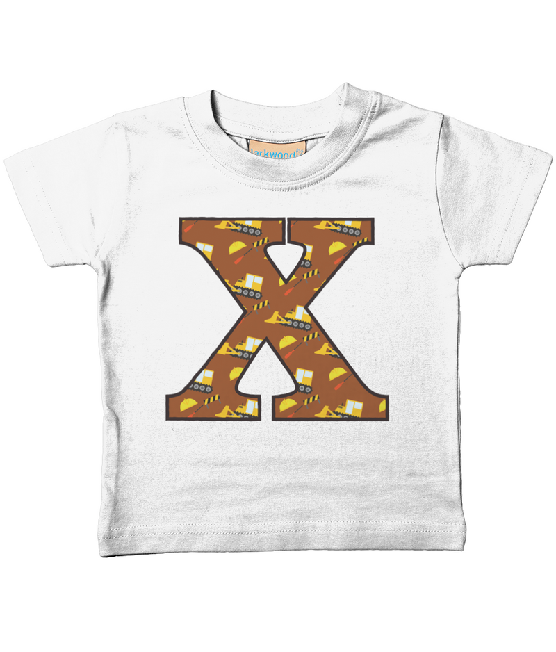 Brown Digger Letter X T Shirt