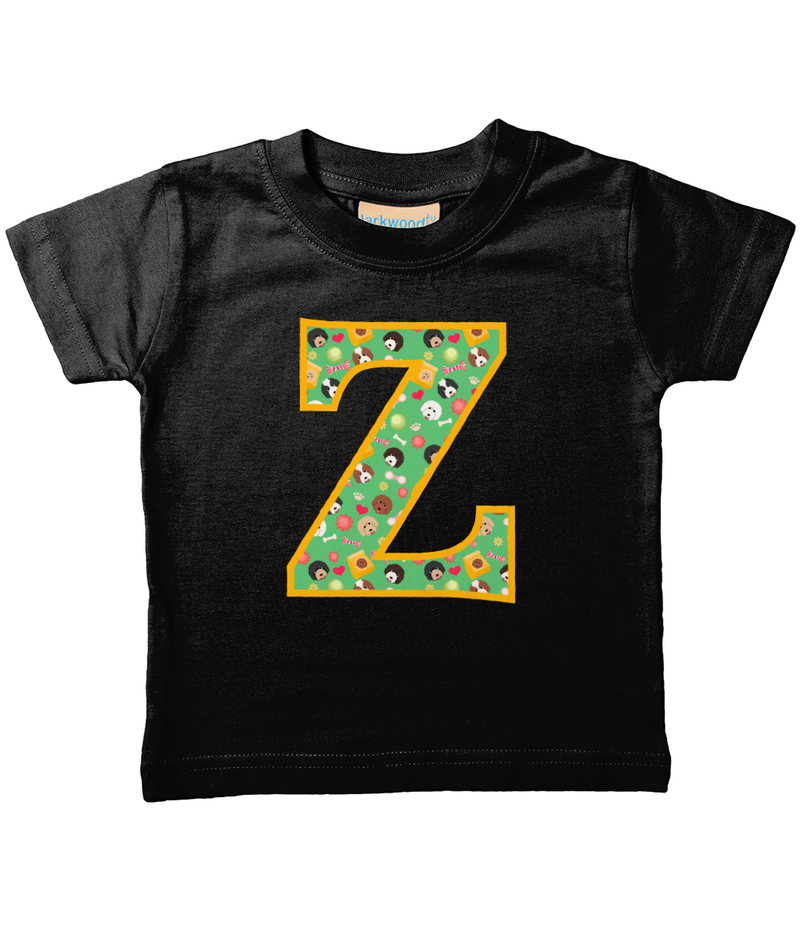 Doodle Dogs T-Shirt Letter Z