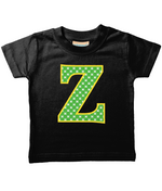 Green Crabs T-Shirt Letter Z