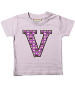 Purple Dog And Cat Love Letter V T Shirt