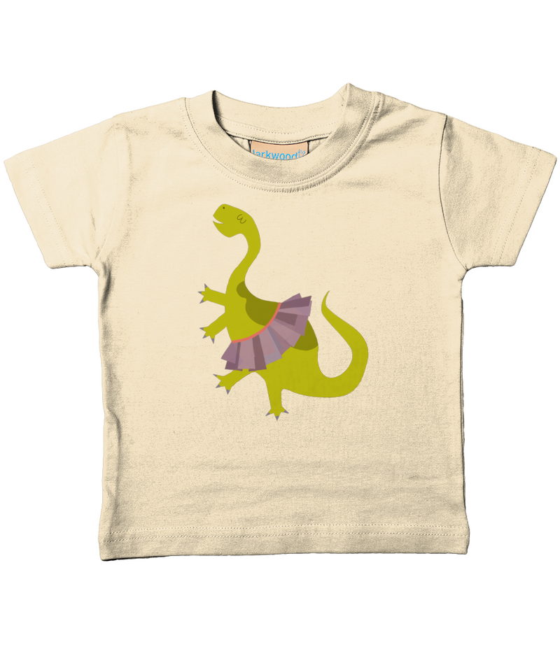 Green Lady Dinosaur T Shirt