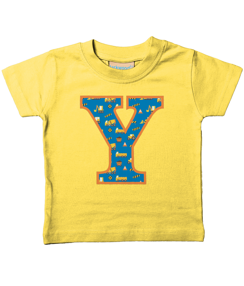 Blue Digger Letter Y T Shirt