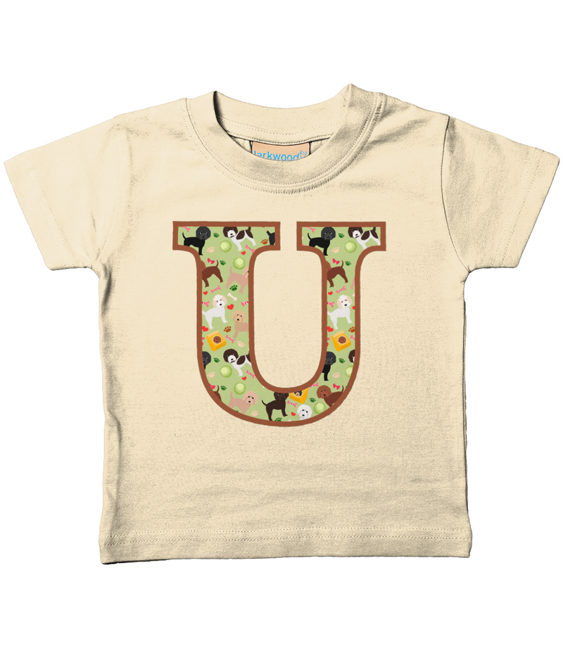 Doggy Playtime T-Shirt Letter U