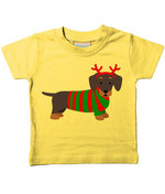 Christmas Dachshund T Shirt