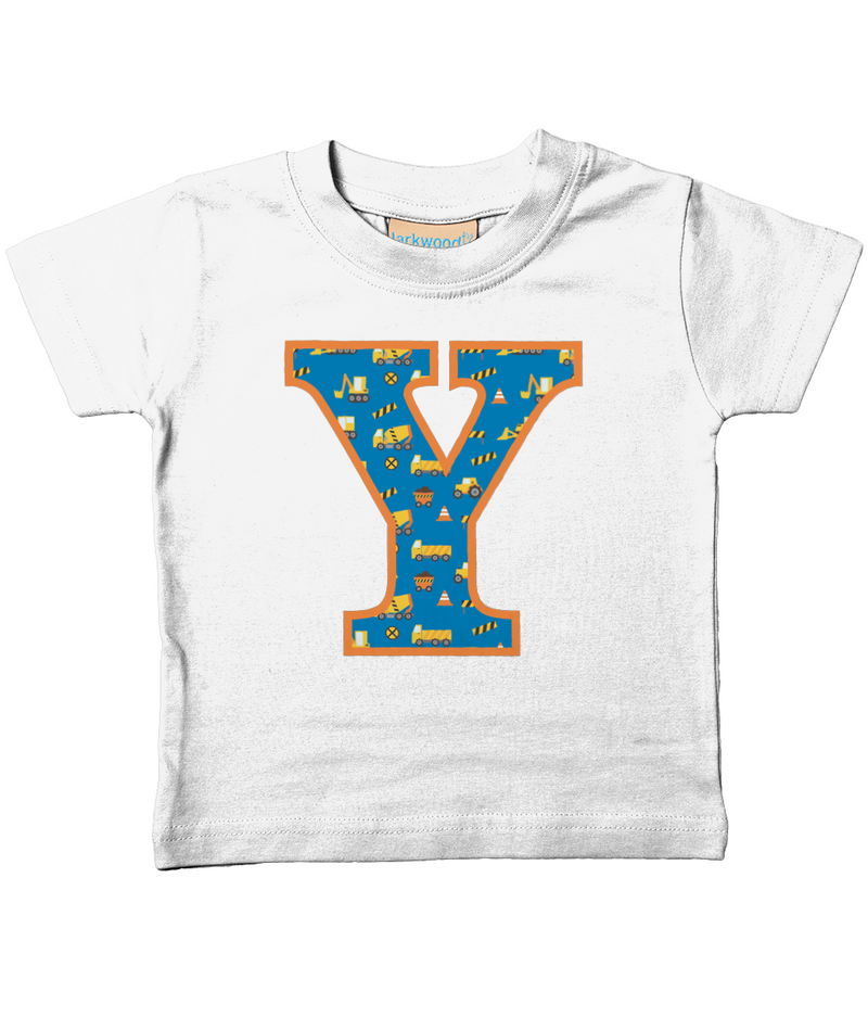 Blue Digger Letter Y T Shirt