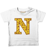 Yellow Dinosaur T-Shirt Letter N