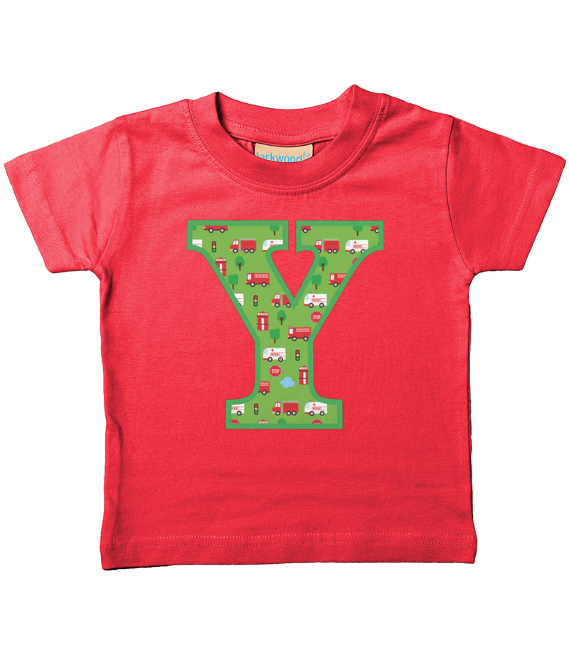 Traffic T-Shirt Letter Y