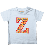 Orange Pet Superheroes T-Shirt Letter Z