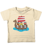 Vikings Boat T Shirt