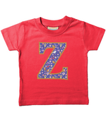 Purple Cats T-Shirt Letter Z