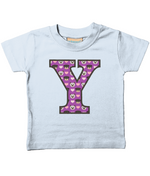 Purple Dog And Cat Love Letter Y T Shirt