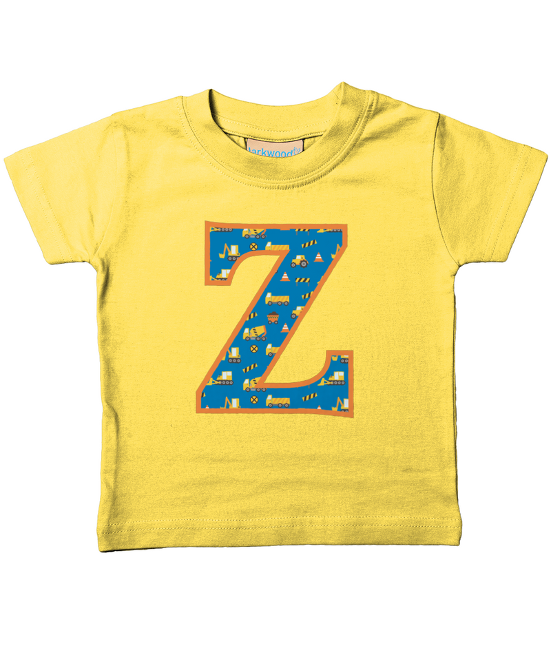 Blue Digger Letter Z T Shirt