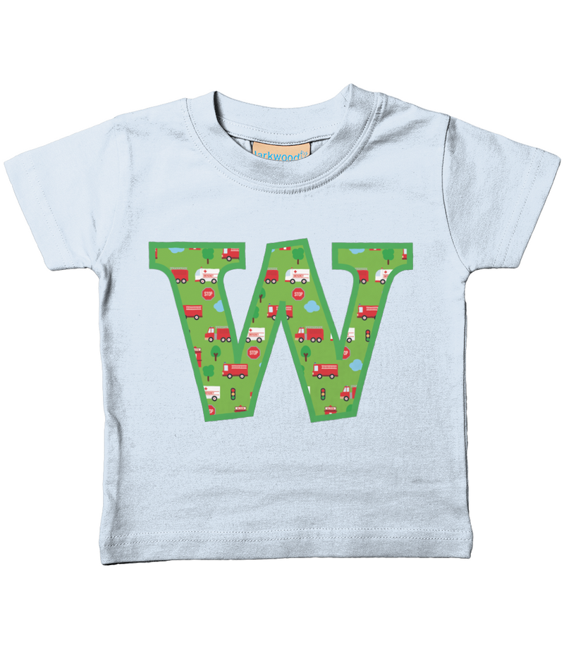 Traffic T-Shirt Letter W