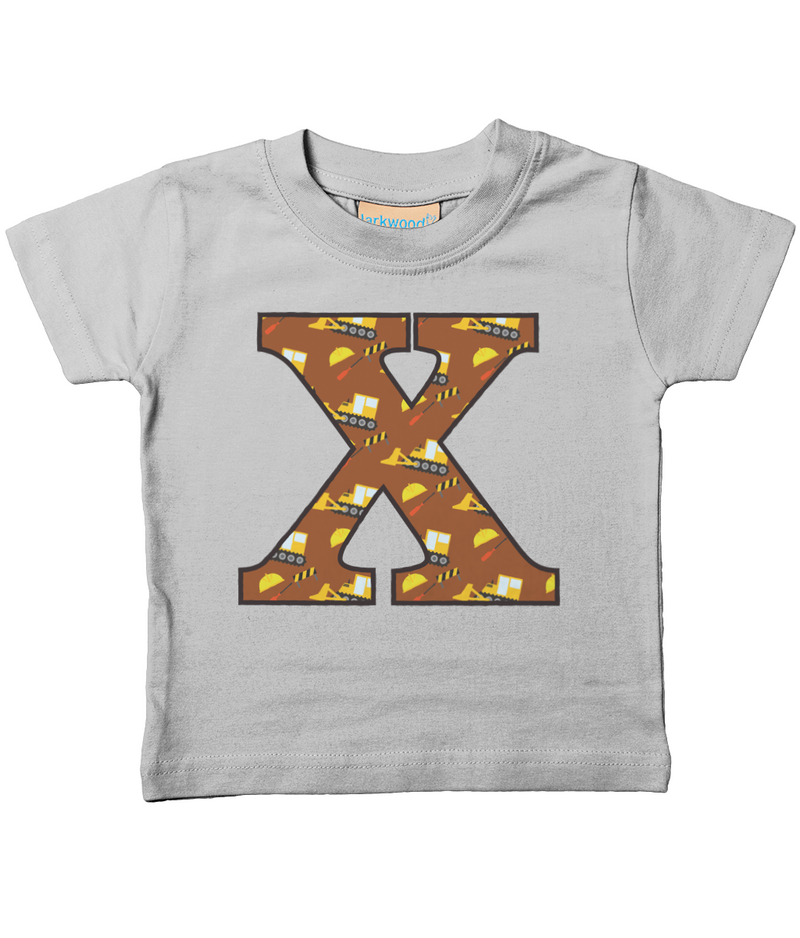 Brown Digger Letter X T Shirt