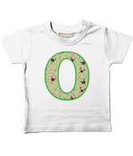 Green Pug T-Shirt Letter O