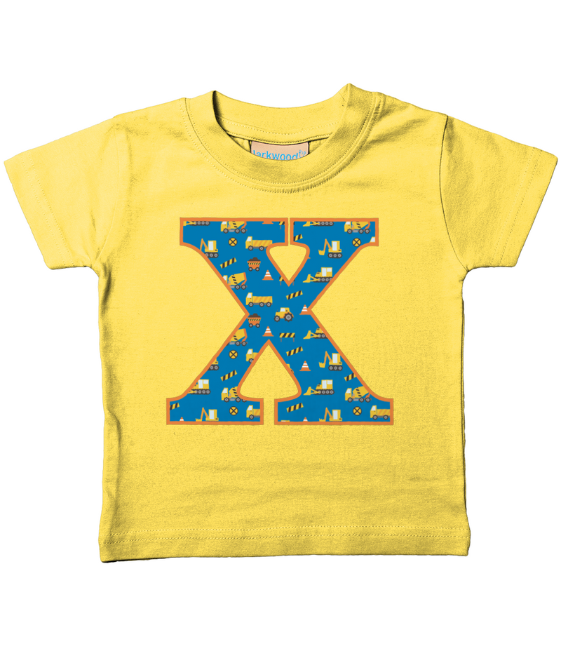 Blue Digger Letter X T Shirt