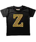 Brown Starfish Letter Z T Shirt