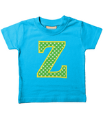 Green Crabs T-Shirt Letter Z