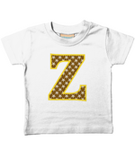 Brown Starfish Letter Z T Shirt