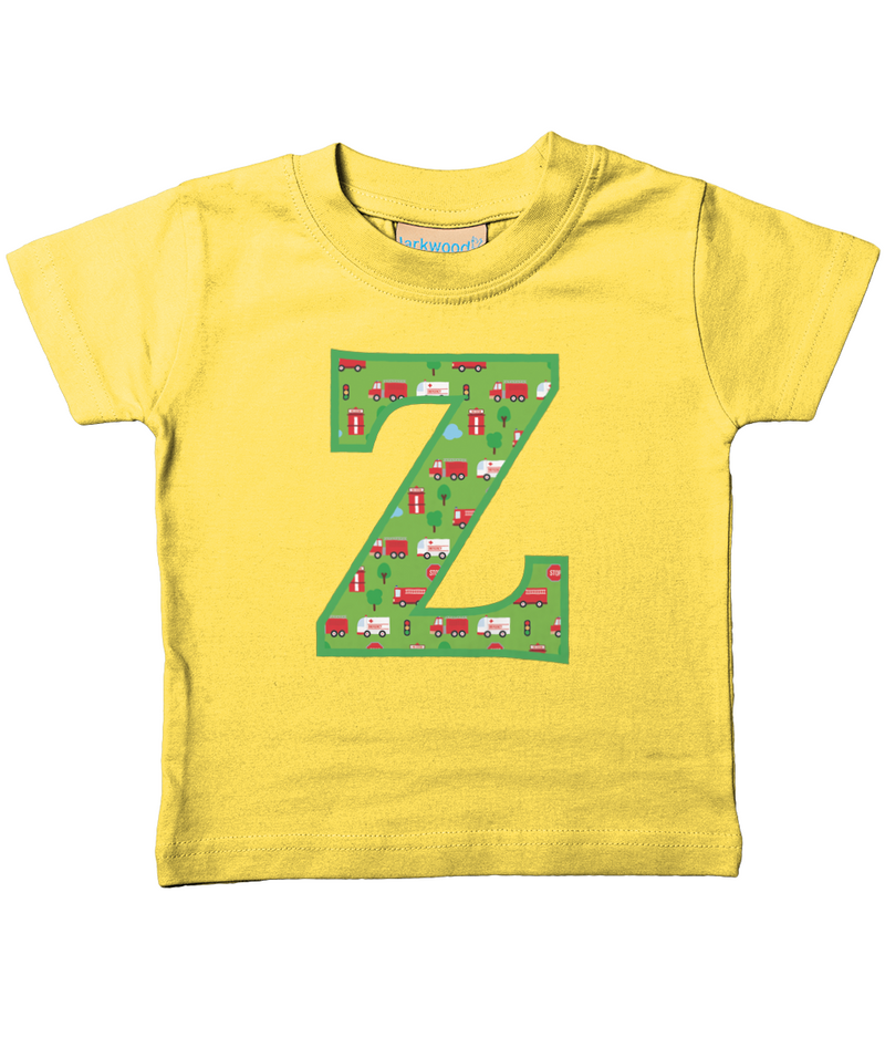 Traffic T-Shirt Letter Z