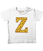 Yellow Dinosaur T-Shirt Letter Z