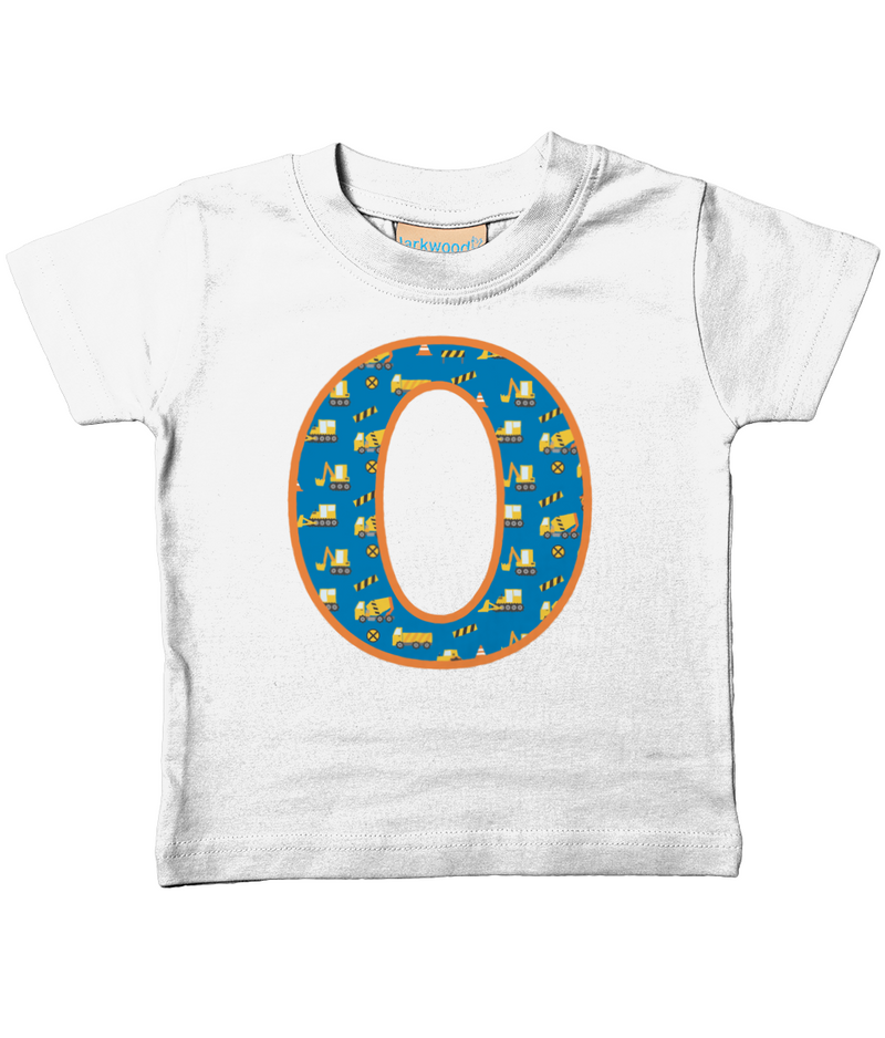 Blue Digger Letter O T Shirt