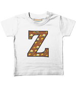 Brown Digger Letter Z T Shirt