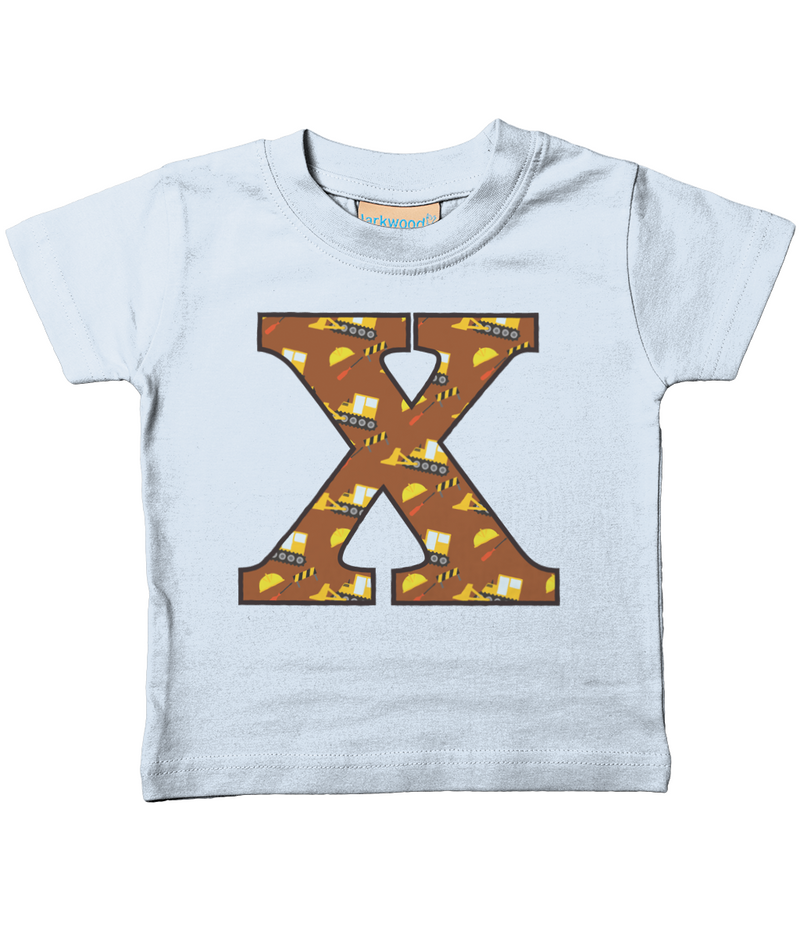 Brown Digger Letter X T Shirt