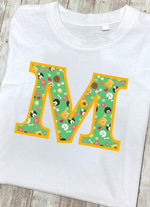 Doodle Dogs T-Shirt Letter M