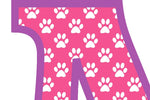 Pink Paws T-Shirt Letter N