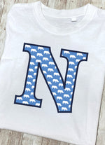 Blue Rhino Letter N T Shirt