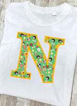 Doodle Dogs T-Shirt Letter N