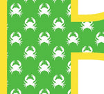 Green Crabs T-Shirt Letter P