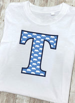 Blue Rhino Letter T T Shirt