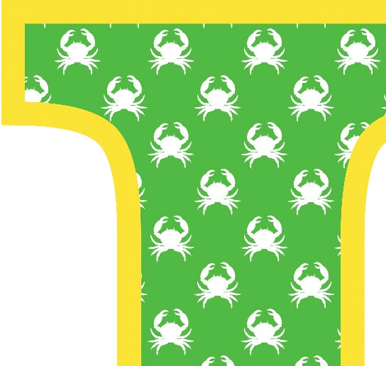 Green Crabs T-Shirt Letter U