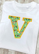 Doodle Dogs T-Shirt Letter V